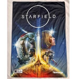 Bethesda Starfield GameStop Promo Display Fabric/Cloth Poster/Banner 34” x 24.5”